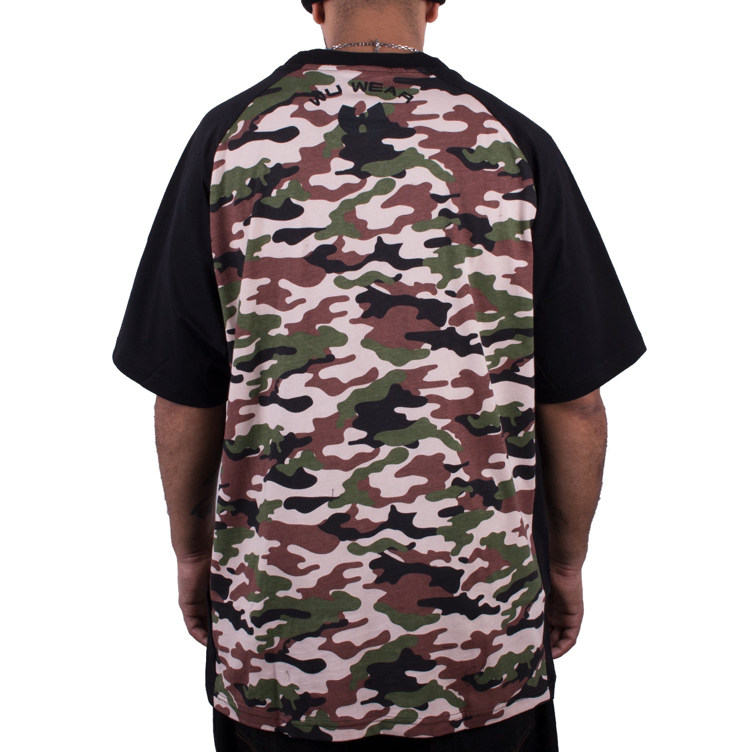 Wu Wear - Wu 2 Tone Camo Reglan T-Shirt - Wu-Tang Clan