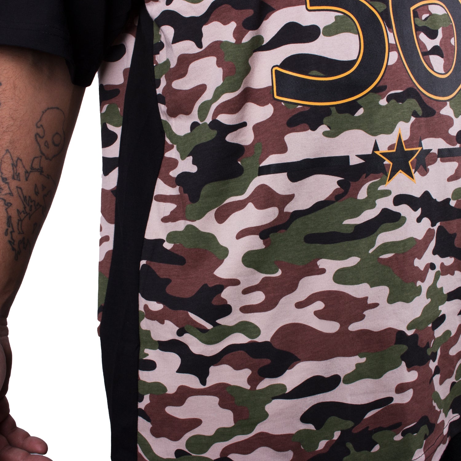 Wu Wear - Wu 2 Tone Camo Reglan T-Shirt - Wu-Tang Clan
