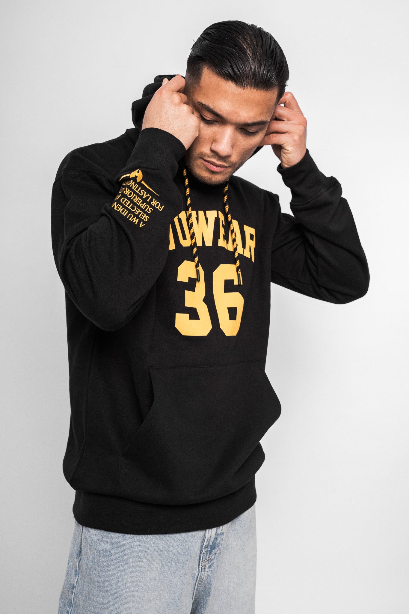 WU-WEAR - Wu 36 Block Hoodie - Wu Tang Clan