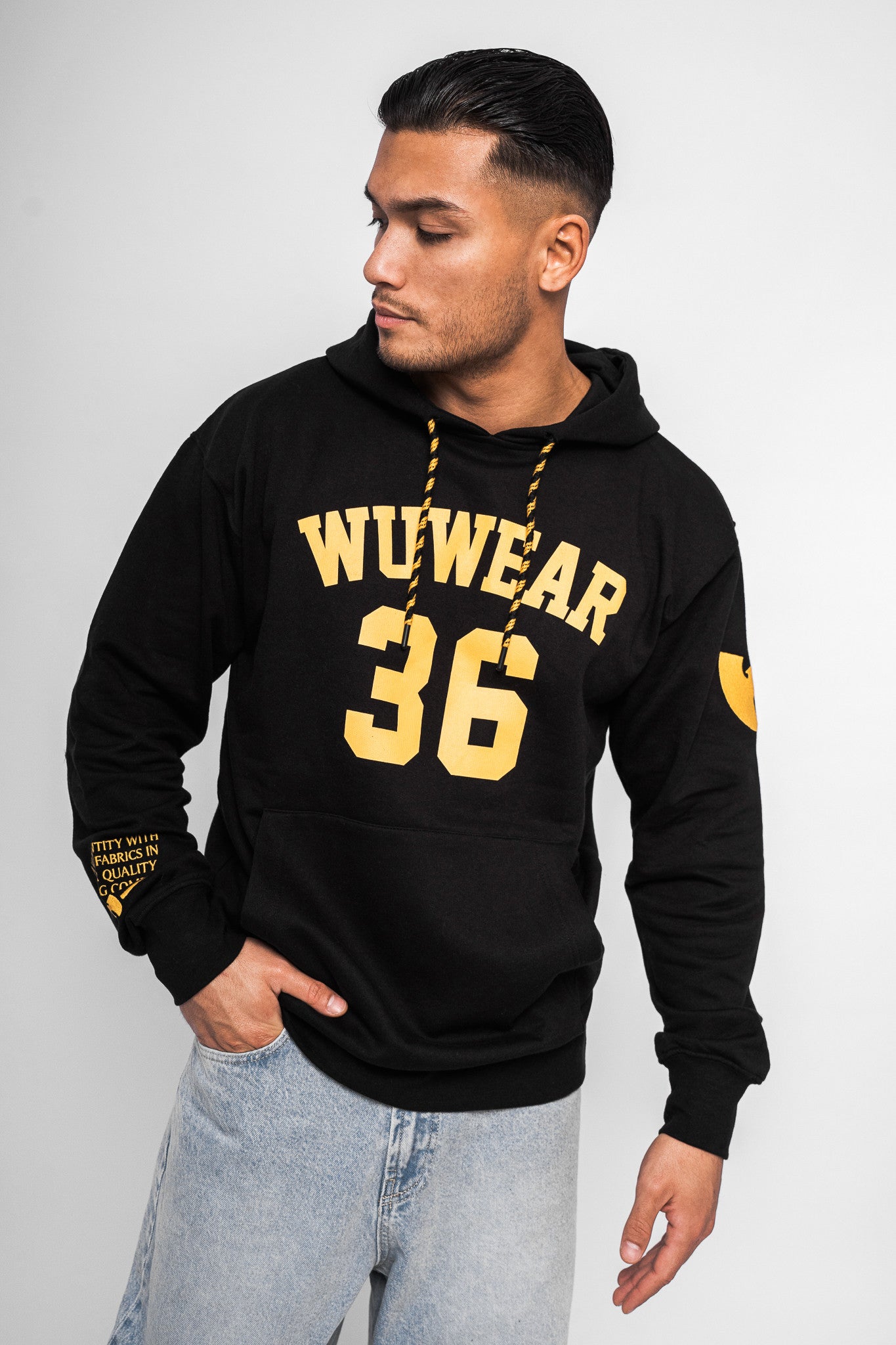 WU-WEAR - Wu 36 Block Hoodie - Wu Tang Clan