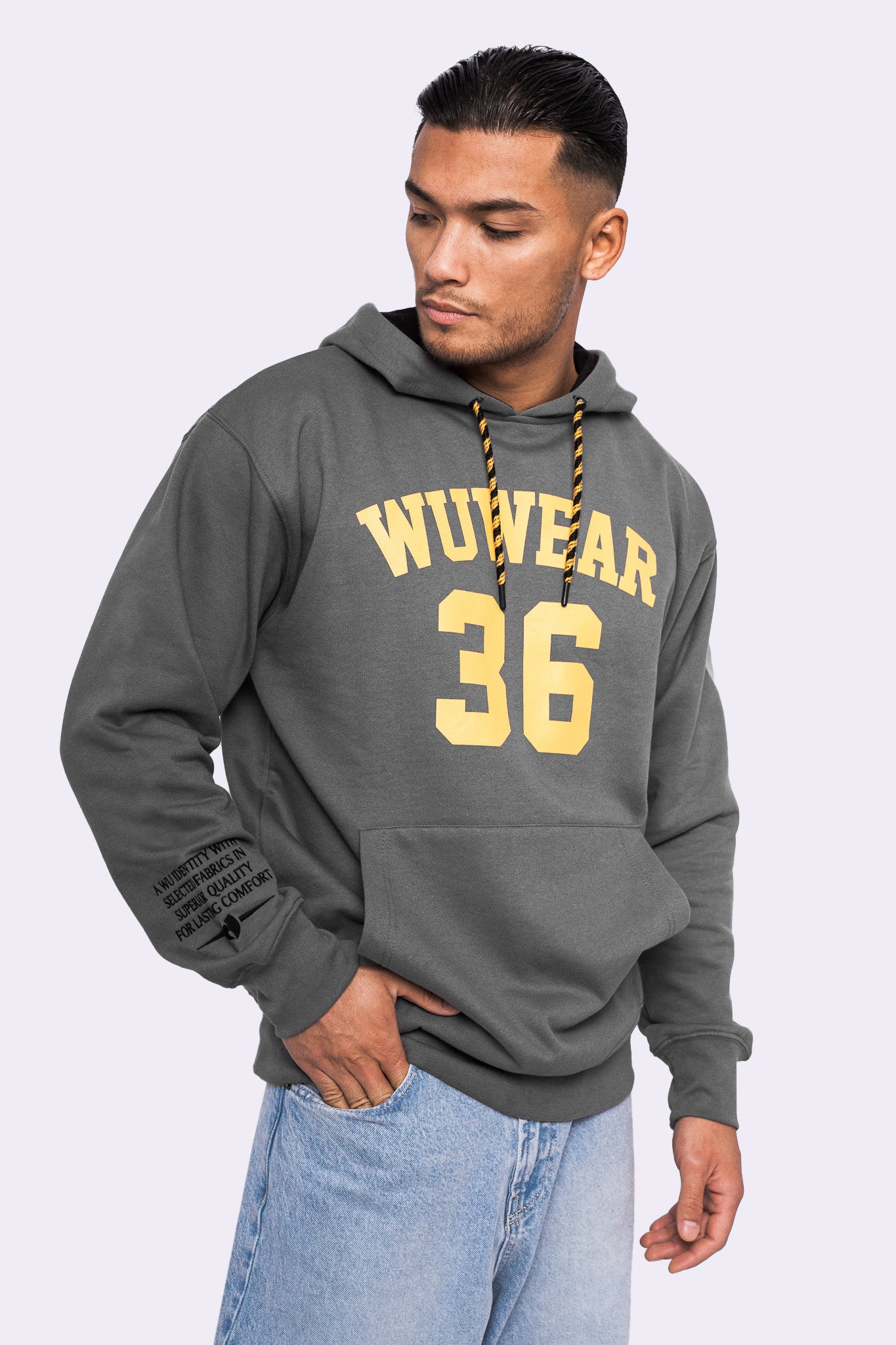 WU-WEAR - Wu 36 Block Hoodie - Wu Tang Clan