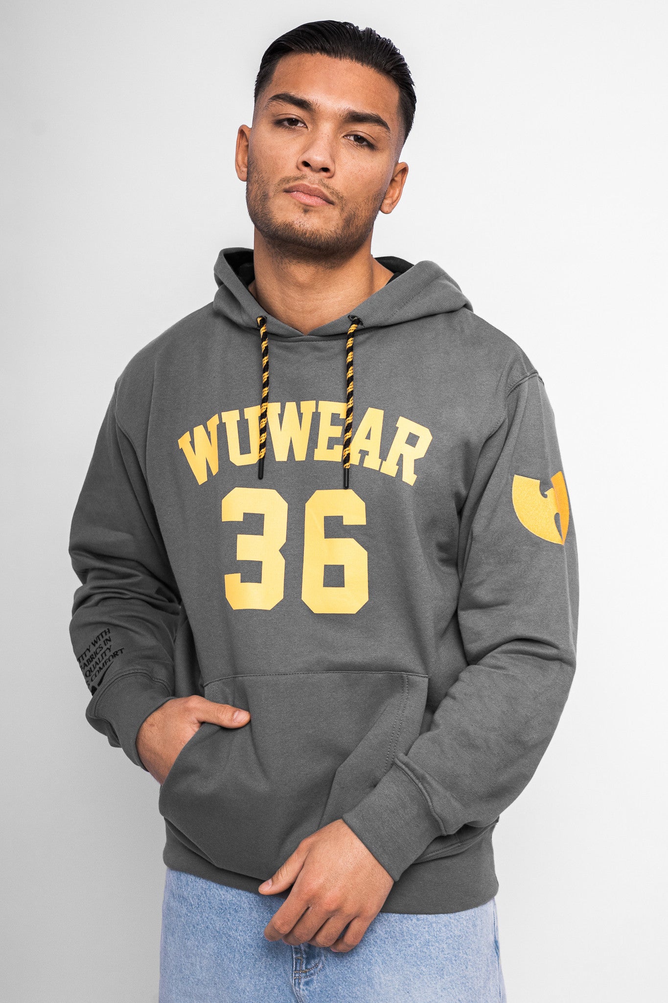 WU-WEAR - Wu 36 Block Hoodie - Wu Tang Clan