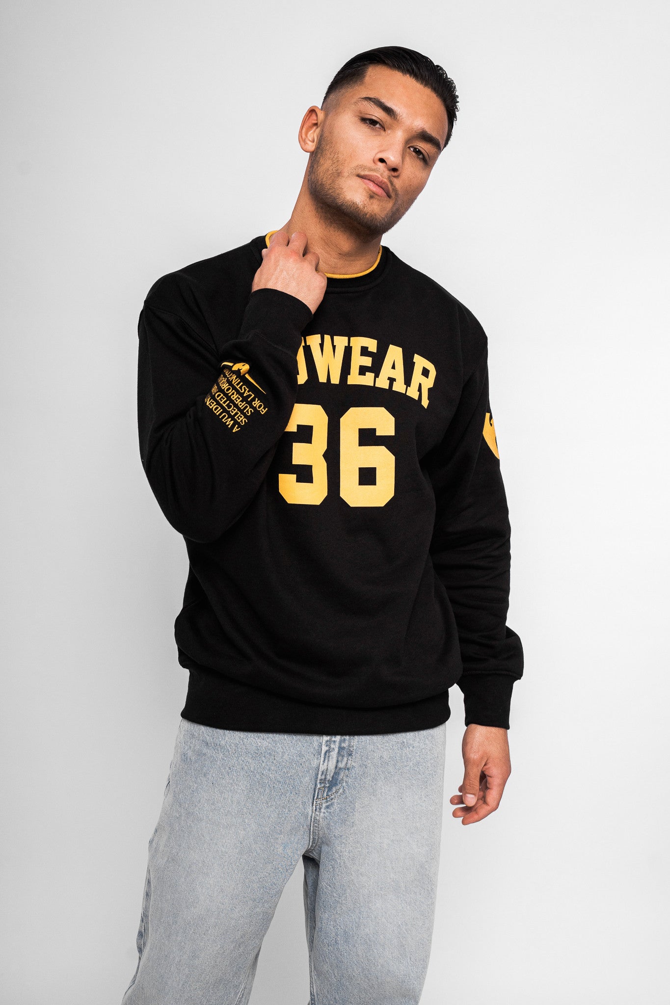 WU-WEAR - Wu 36 Block Crewneck Sweater - Wu Tang Clan