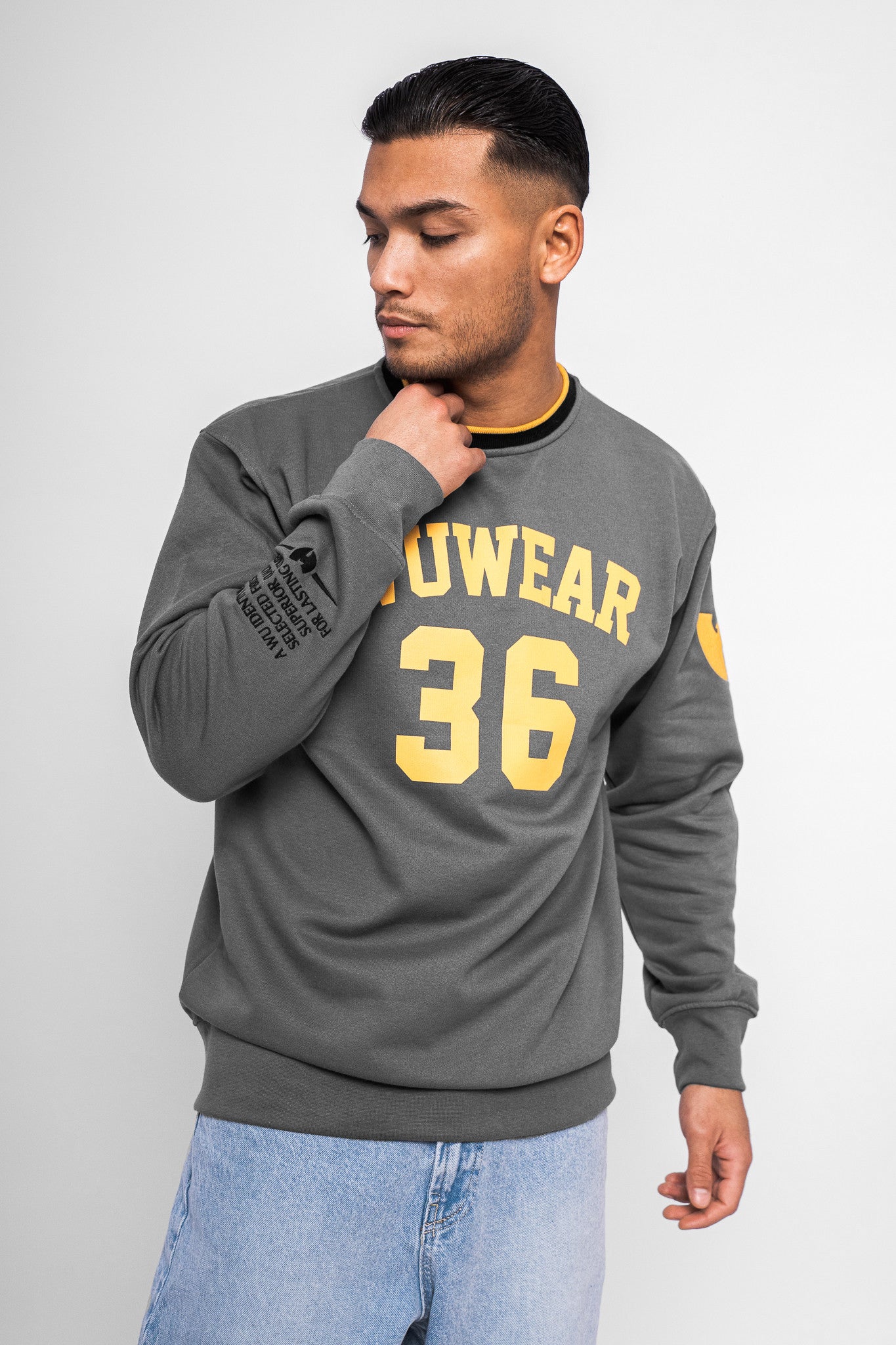 WU-WEAR - Wu 36 Block Crewneck Sweater - Wu Tang Clan
