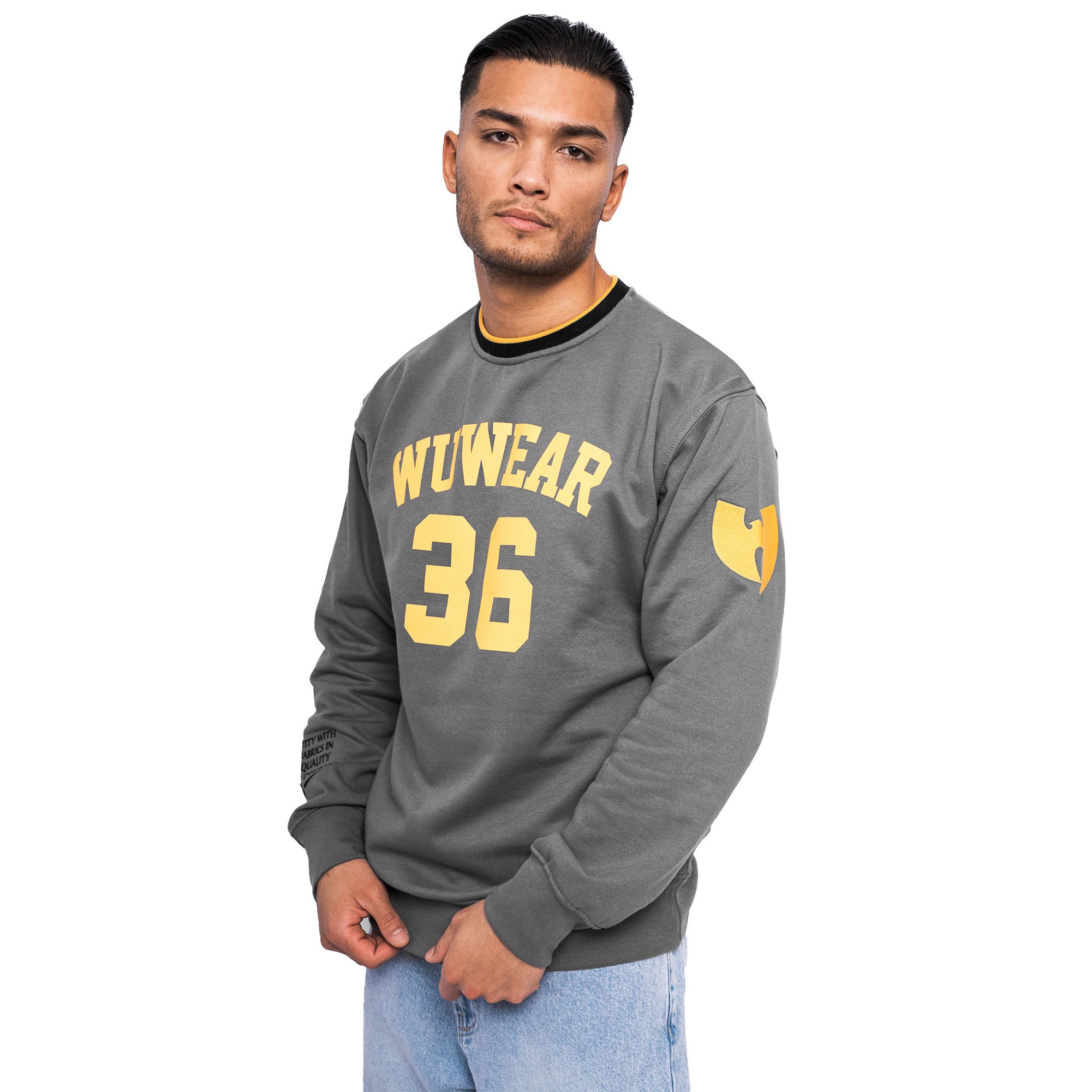WU-WEAR - Wu 36 Block Crewneck Sweater - Wu Tang Clan