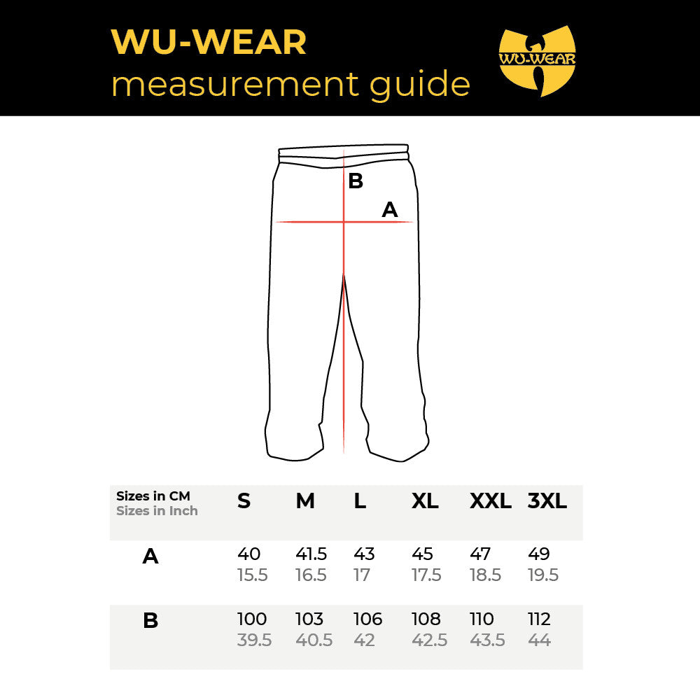 Wu Wear - Wu 36 Block Sweatpant - Wu-Tang Clan
