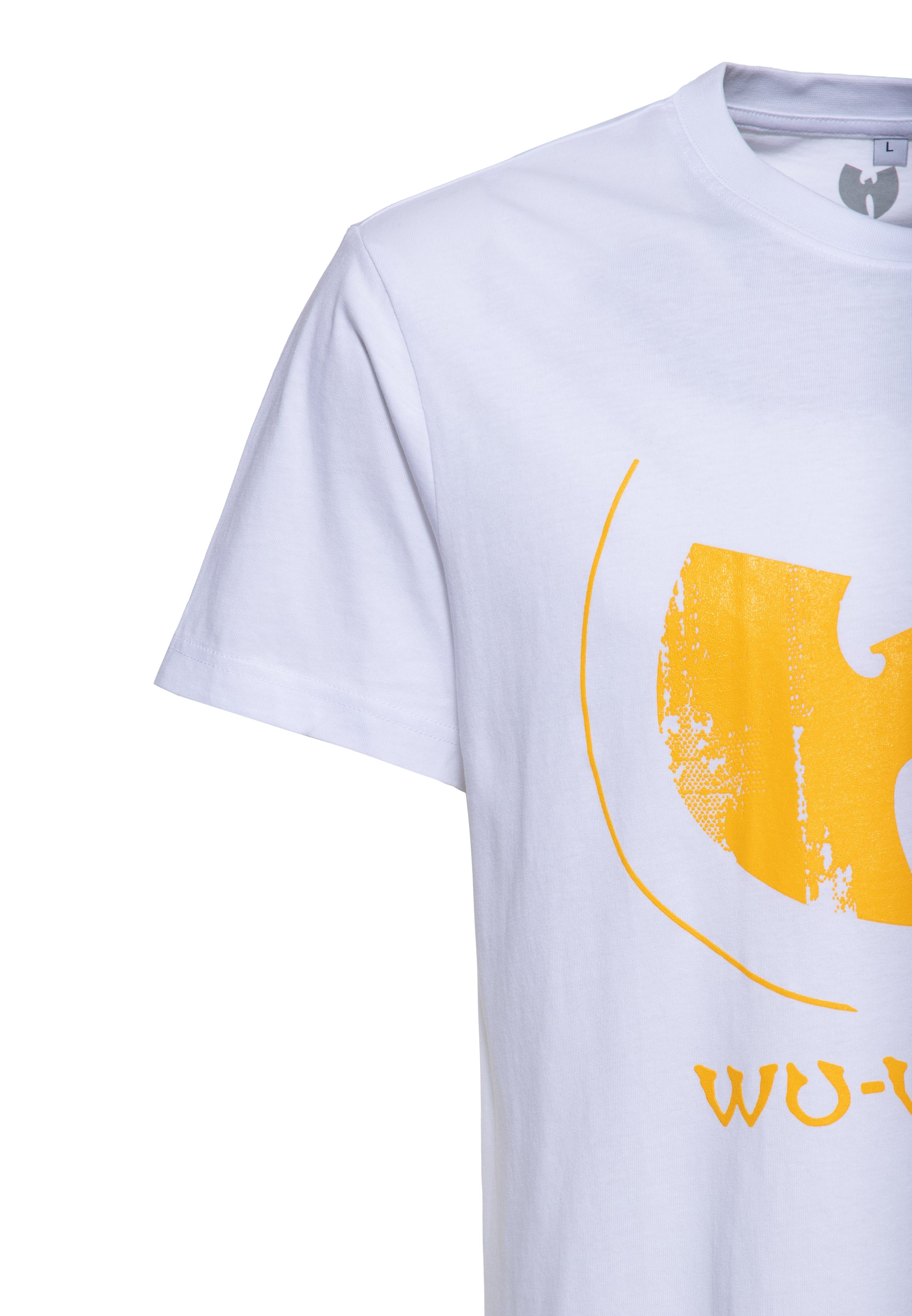 WuWear nan in Weiß (Logo gelb)