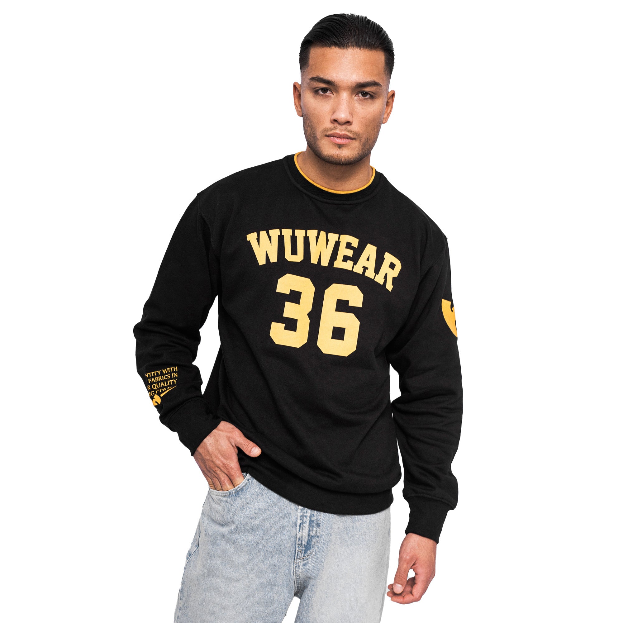 WU-WEAR - Wu 36 Block Crewneck Sweater - Wu Tang Clan