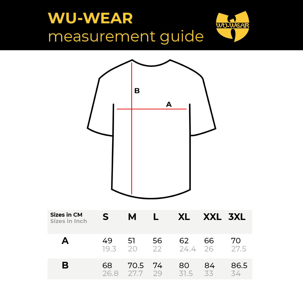 WU-WEAR - Wu Identity T-Shirt - Gelb - Wu-Tang Clan