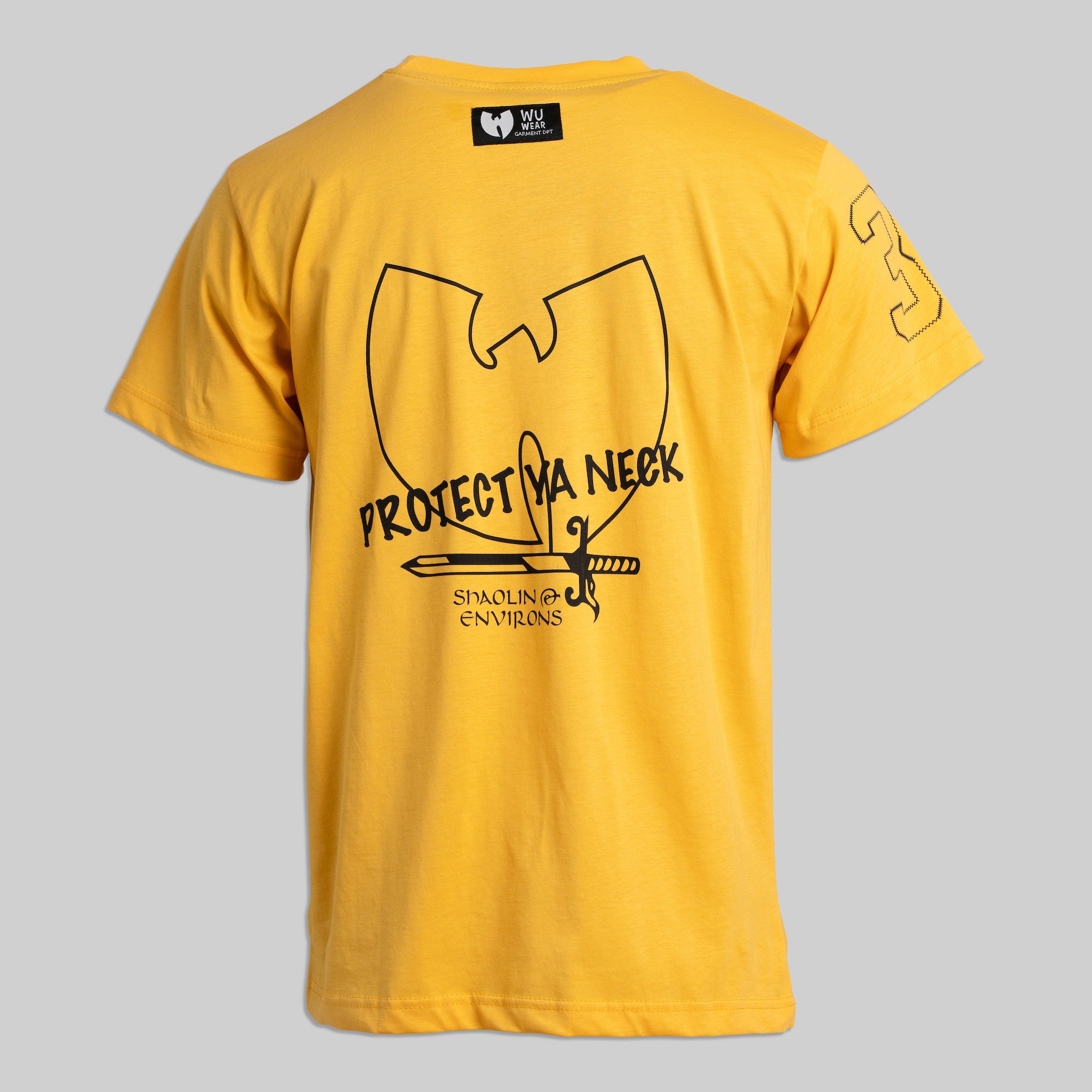 WU-WEAR - Wu Identity T-Shirt - Yellow - Wu-Tang Clan