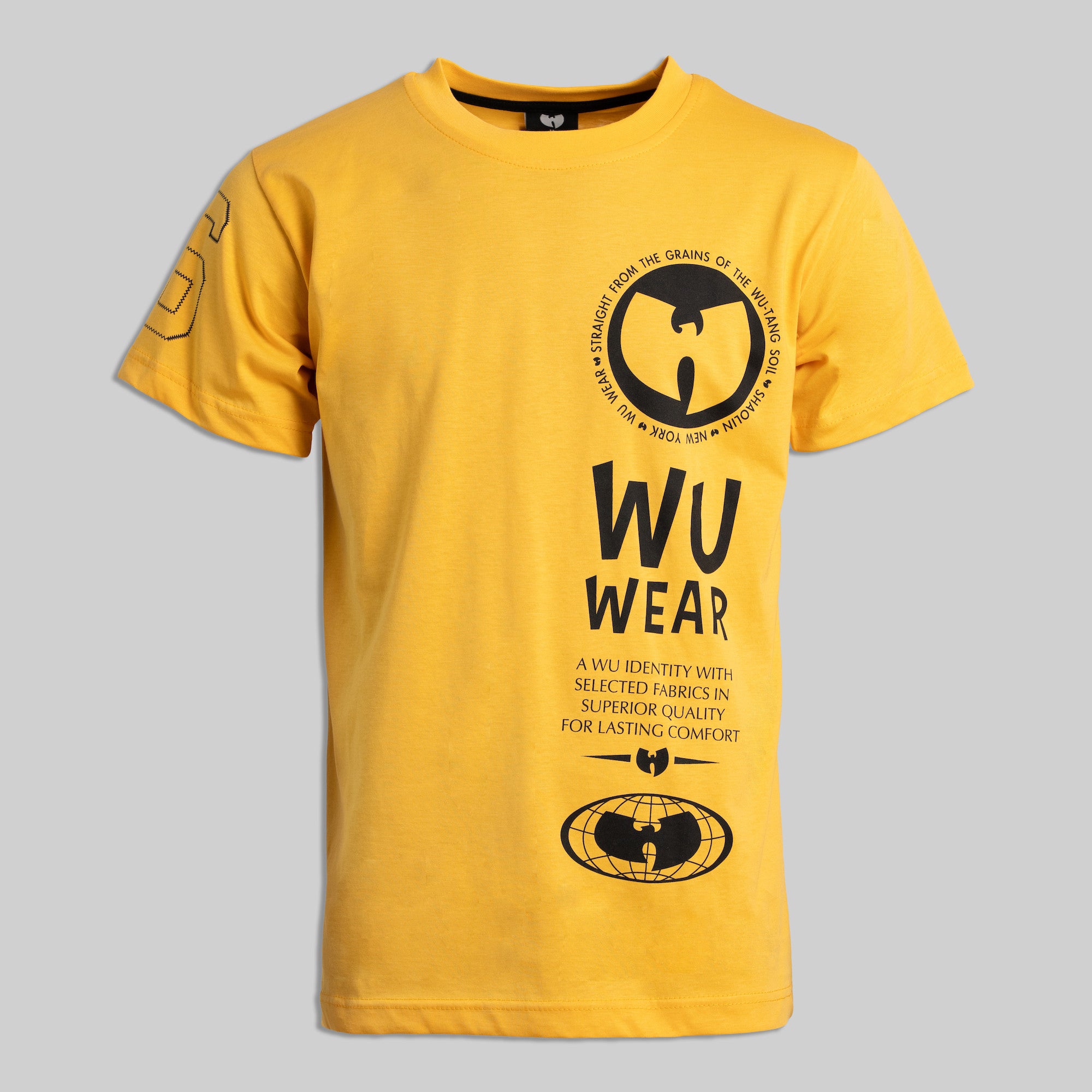 WU-WEAR - Wu Identity T-Shirt - Yellow - Wu-Tang Clan