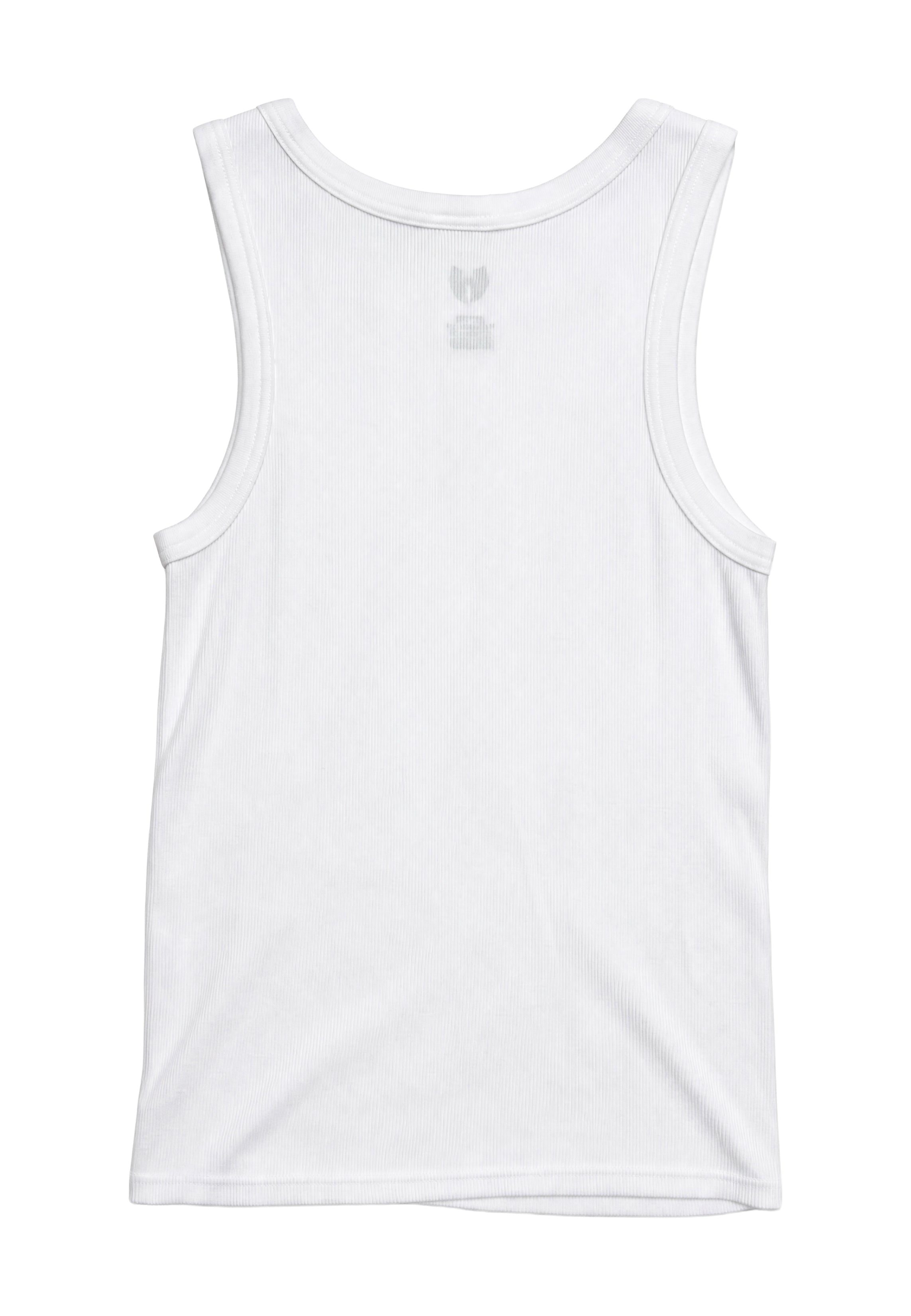 WuWear nan in Weiß (Logo gelb)