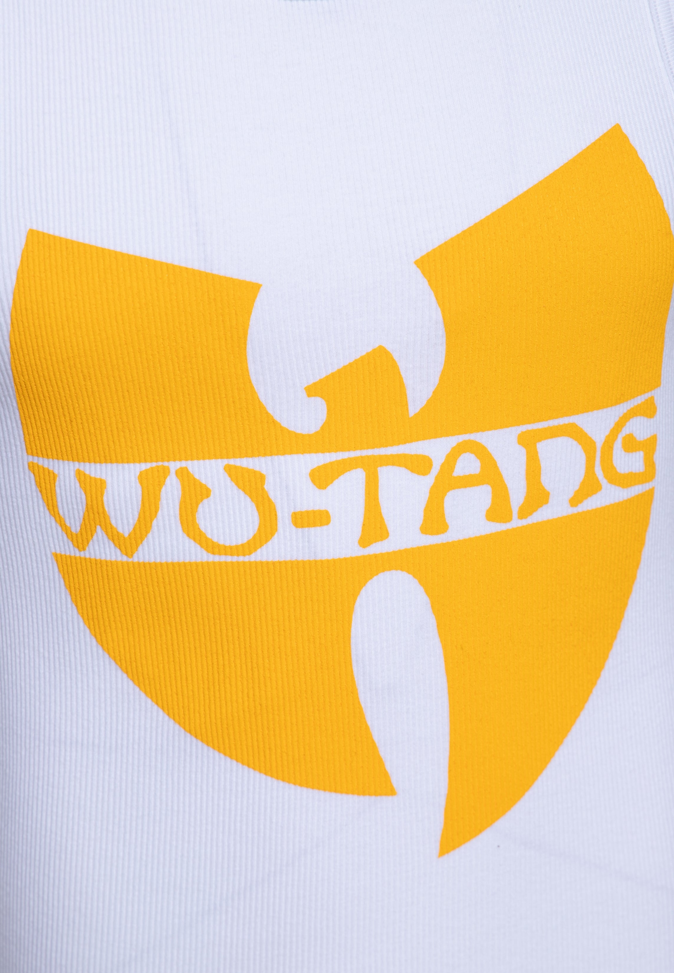 WuWear nan in Weiß (Logo gelb)