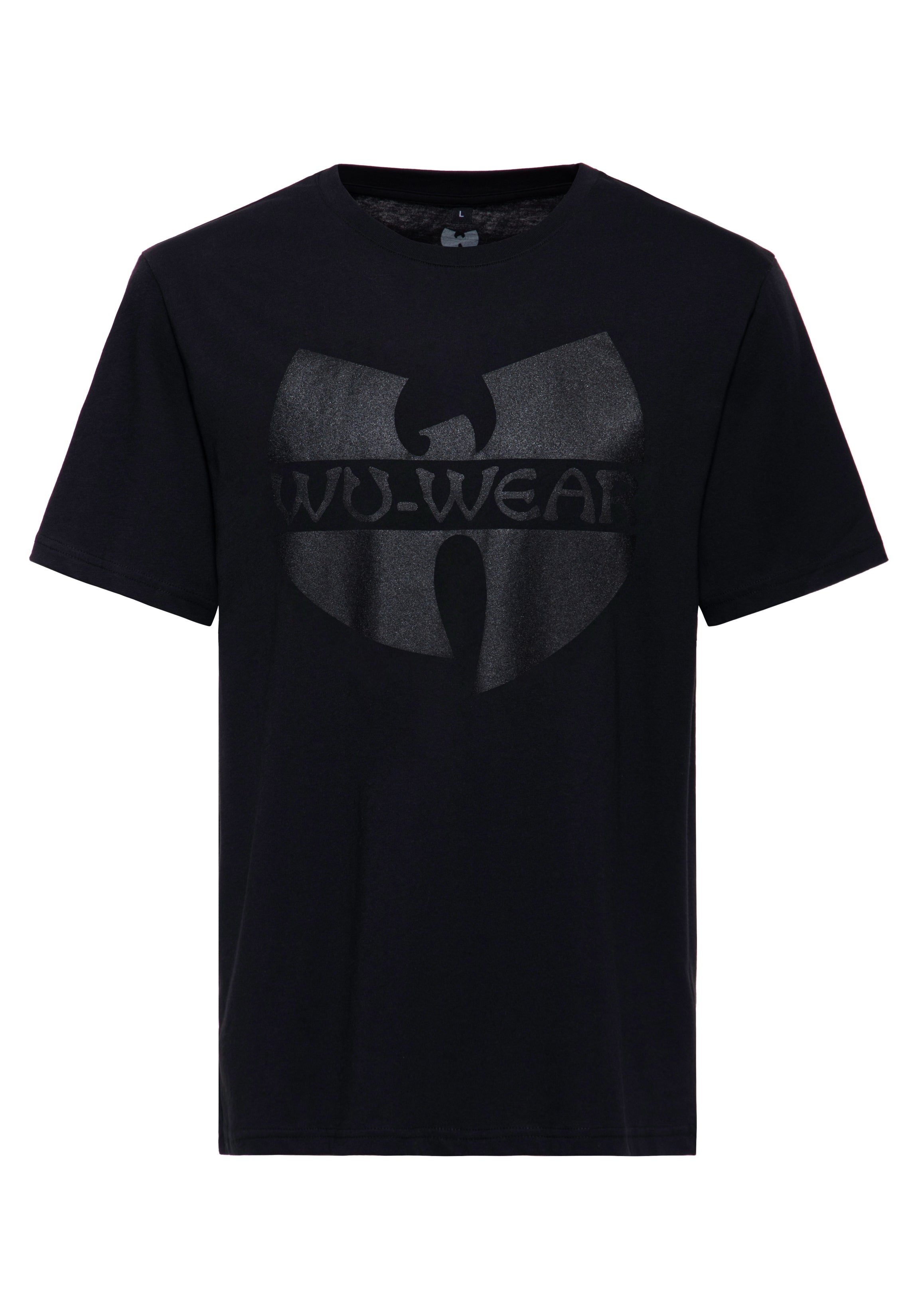 WuWear WuWear Logo T-Shirt in Schwarz (Logo schwarz)
