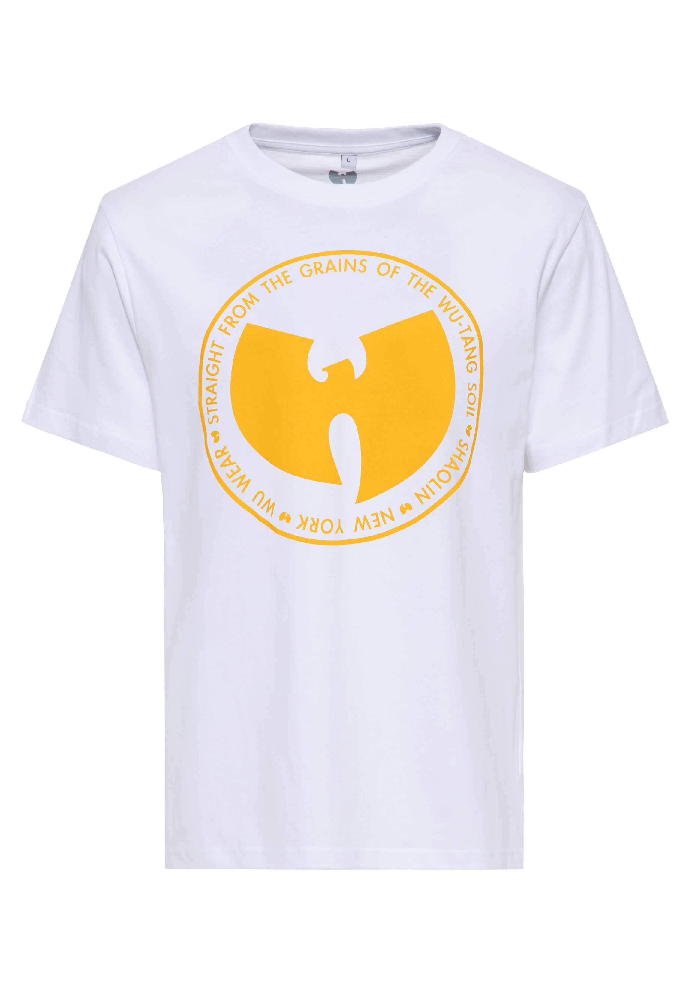 WuWear nan in Weiß (Logo gelb)