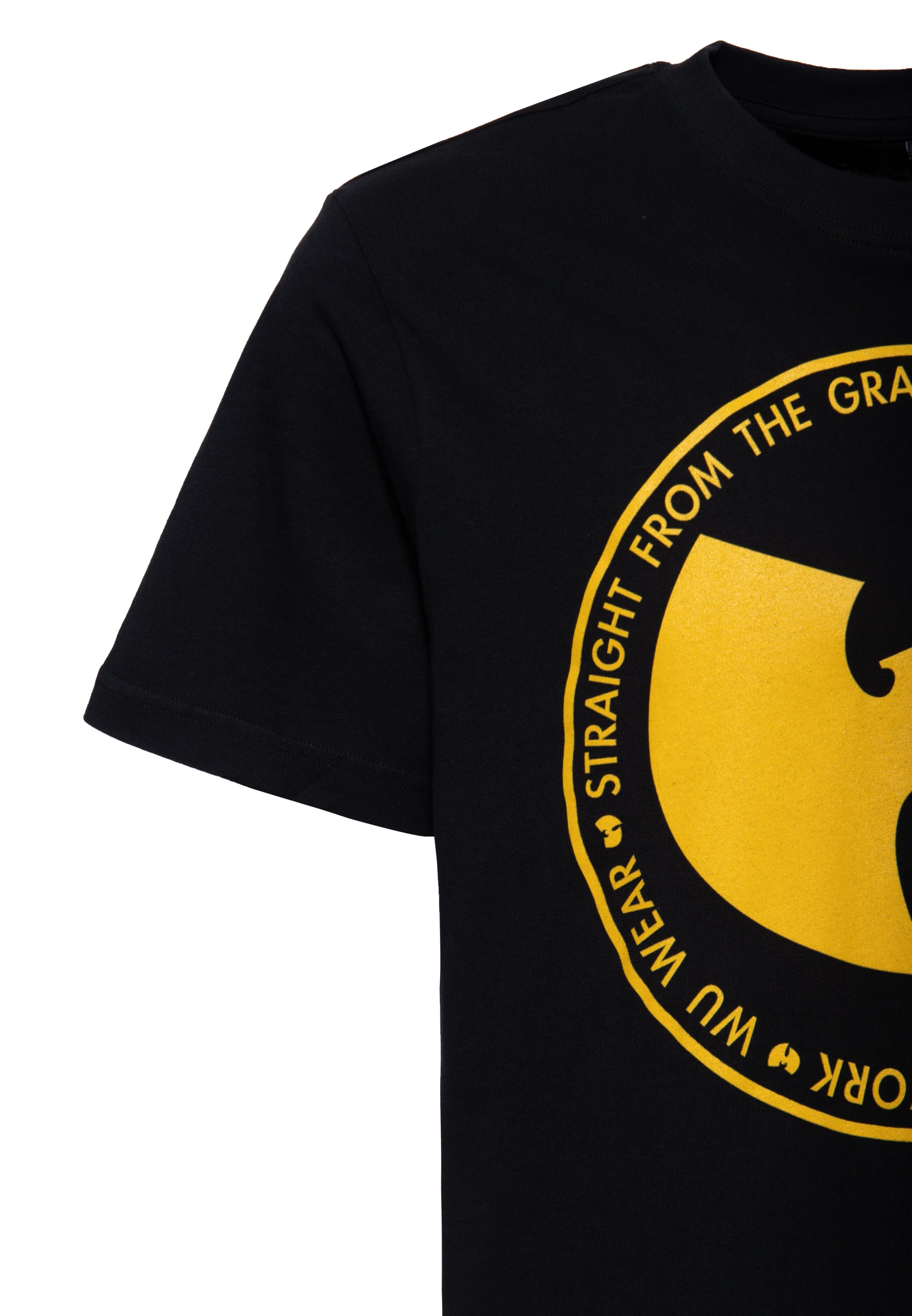 WuWear nan in Schwarz (Logo gelb)