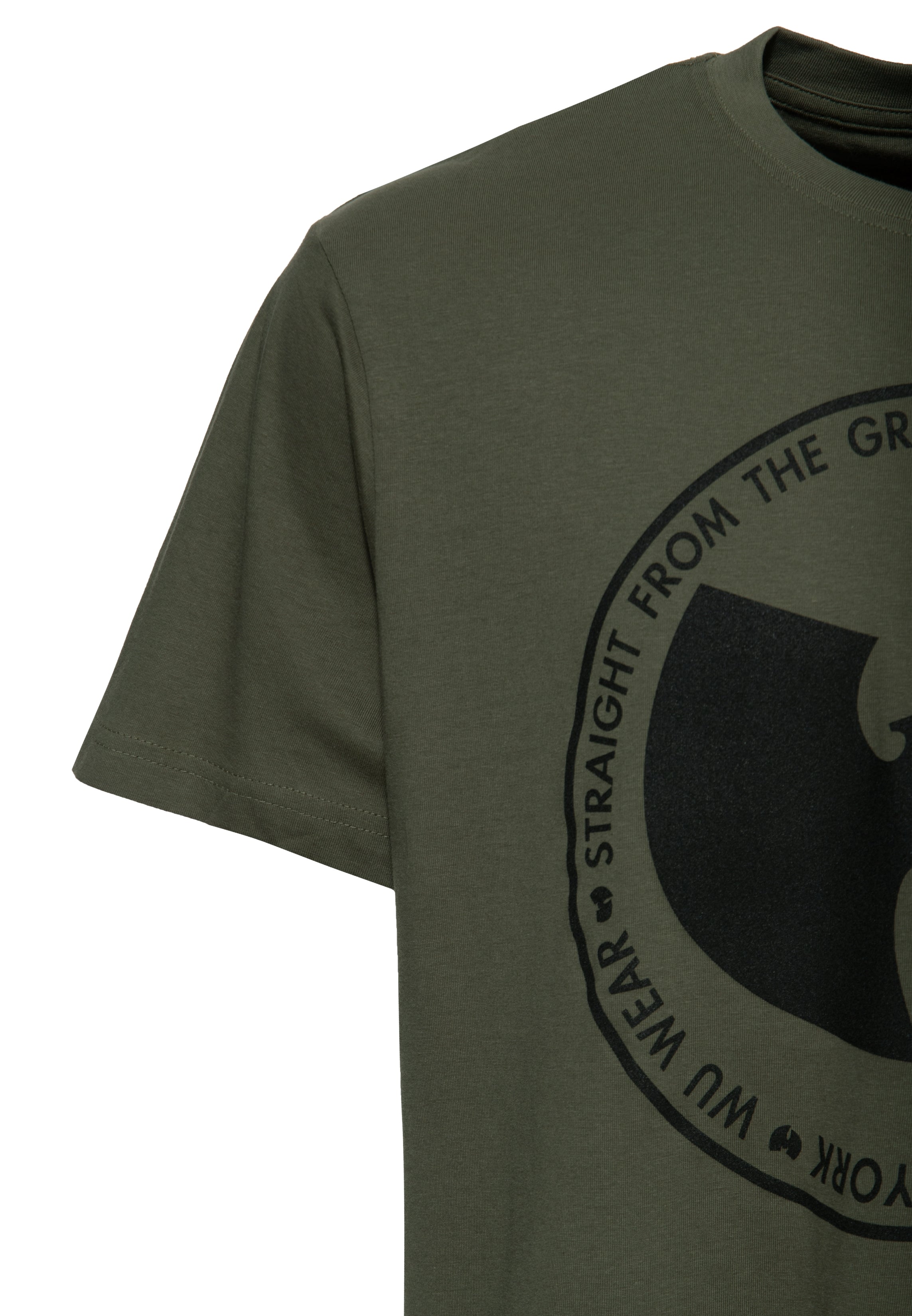 WuWear nan in Olive (Logo schwarz)