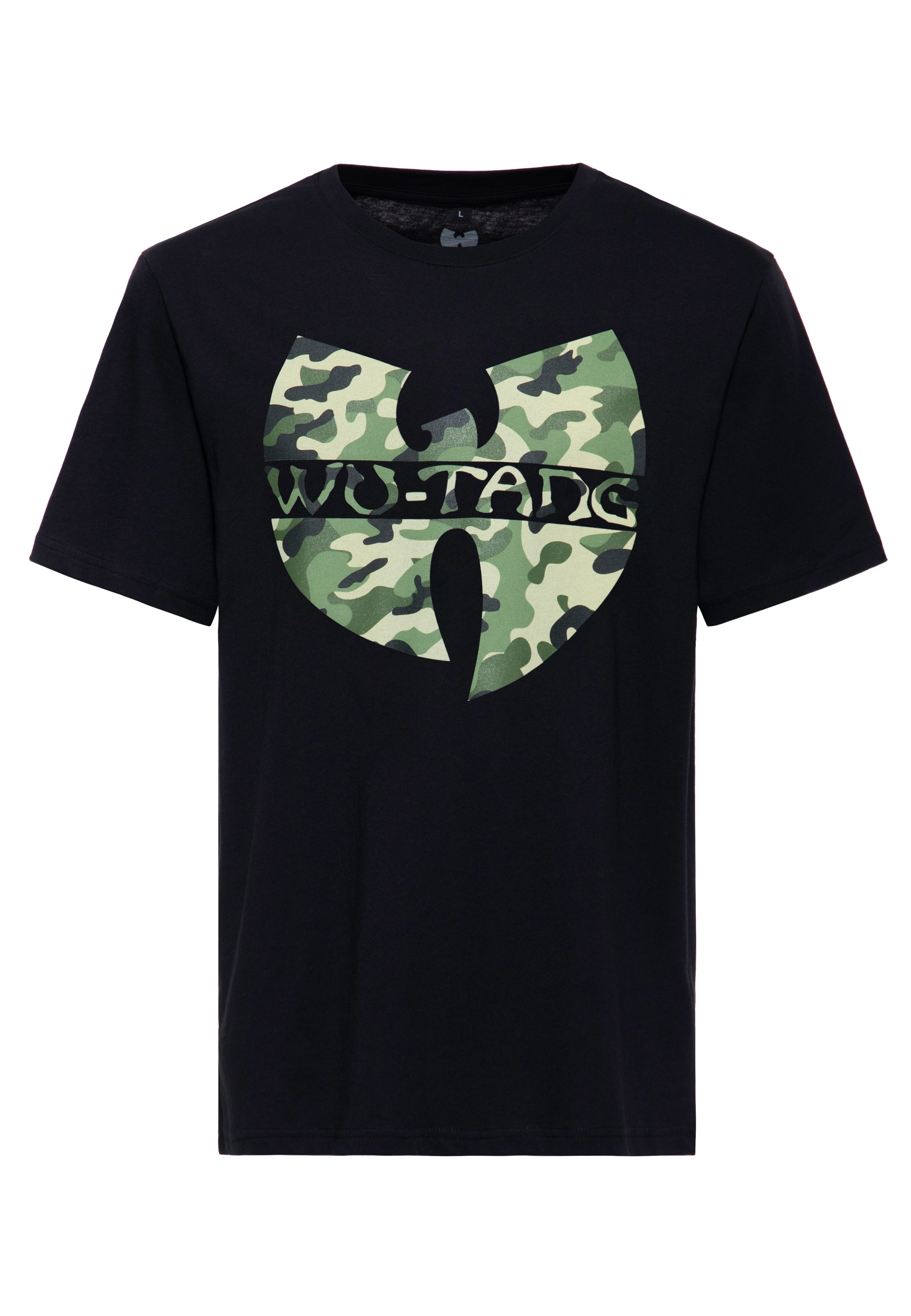 WuWear WuWear WuTang Camo T-Shirt in Schwarz