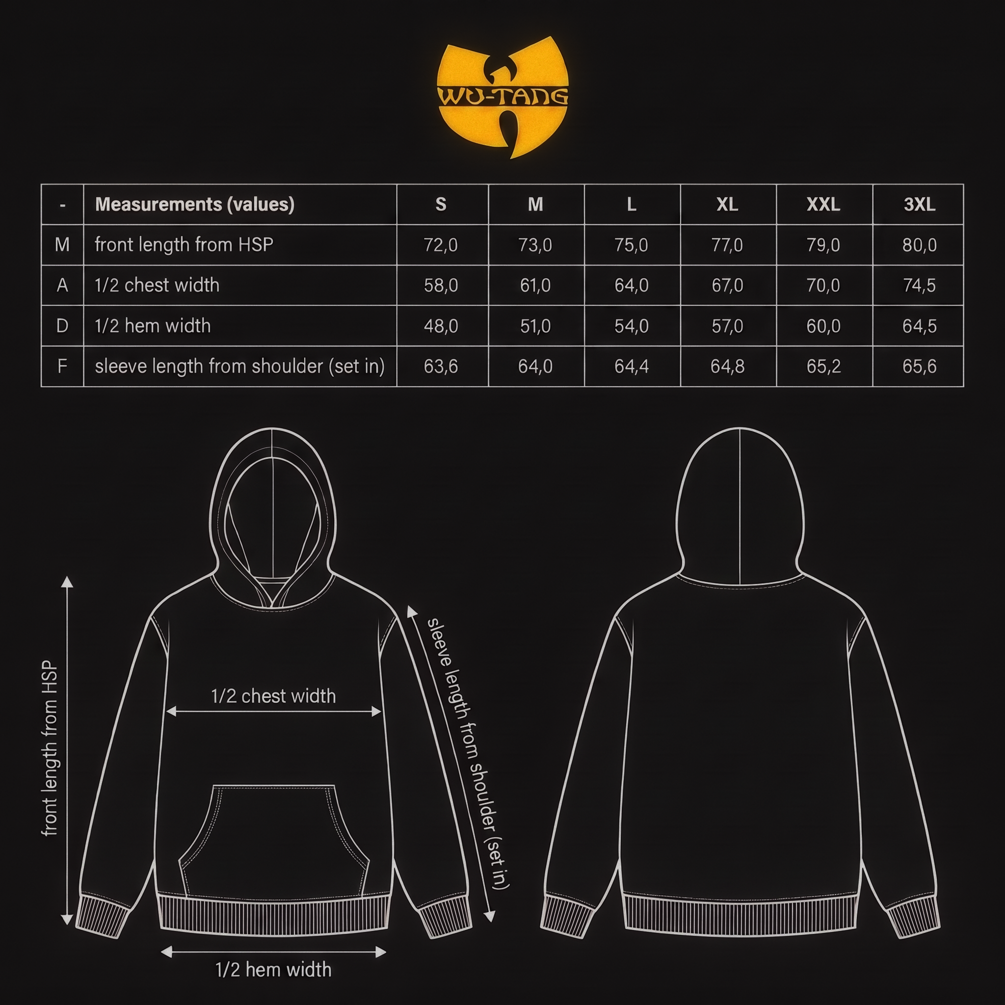 Sweat à capuche WuWear WuTang
